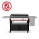 Weber Slate Griddle 4-Burner Propane Gas 36 in. Flat Top Grill in Black