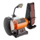 VEVOR 2.5Amp 8 in. Bench Grinder with 2 in. x 28 in. Belt Sander Combo for Metalworking Sharpening Grinding