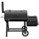 OKLAHOMA JOE'S Highland Offset Charcoal Smoker and Grill in Black with 900 sq. in. Cooking Space