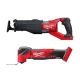Milwaukee M18 FUEL 18V Lithium-Ion Brushless Cordless Super Sawzall Orbital Reciprocating Saw W/M18 FUEL Oscillating Multi-Tool