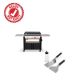 Weber Slate Griddle 3-Burner Propane Gas 30 in. Flat Top Grill in Black with Thermometer and Griddle Starter Set
