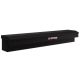 Weather Guard 87.25 in. Matte Black Aluminum Long Lo-Side Truck Tool Box