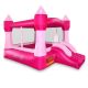 CLOUD9 Cloud 9 Princess Bounce House with Blower and Stakes and Repair Patches
