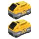 DEWALT 20V MAX XR Lithium-Ion 8.0 Ah Battery Pack (2-Pack)