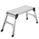 FORCLOVER 1-Step 8 ft. heavy-duty Portable Bench Aluminum Folding Step Ladder HYM-5260