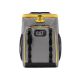CAT Cooler bag, 11 in., 28 can, 13 Pockets, Grey, 600-D Polyester, Cooler Backpack, 20l Capability,Top Quick Hatch