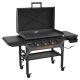 Blackstone 4-Burner Liquid Propane Outdoor Griddle with Hood in Black