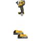 DEWALT ATOMIC 20V MAX Lithium-Ion Cordless Brushless Compact 1/4 in. Impact Driver with (2) 1.7 Ah POWERSTACK Compact Batteries