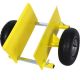 Miscool Ami 600 lbs. 10 in. Pneumatic Wheels Panel Dolly in Yellow GCYCH10Y9168