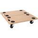 Miscool Ami 500 lbs. Rectangular Heavy-Duty Wood Dolly, Furniture Moving Dolly (2-Pieces) GCYCH10Y7450