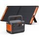 Jackery 800-Watt Continuous/1600-Watt Peak Push Button Start Solar Generator 600 Plus with 1-Solar Panel 100-Watt for Outdoors