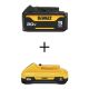 DEWALT 20V MAX Premium Lithium-Ion 3.0Ah Battery Pack and 20V MAX Compact Lithium-Ion 4.0Ah Battery Pack