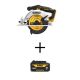 DEWALT 20V MAX Lithium-Ion Cordless Brushless 6-1/2 in. Sidewinder Style Circular Saw with 20V MAX Premium 3.0Ah Battery Pack