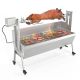 Karl home 47 in. Stainless Steel Rotisserie Roaster (Supports Manual and Motorised)
