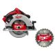 Milwaukee M18 18V Lithium-Ion Brushless Cordless 7-1/4 in. Circular Saw (Tool-Only) with 24-Tooth Carbide Framing Blade