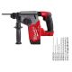 Milwaukee M18 FUEL 18V Lithium-Ion Brushless Cordless 1 in. SDS-Plus Rotary Hammer (Tool-Only) with Carbide Bit Set (8-Piece)