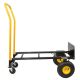 Kahomvis 330 lbs. Hand Truck Capacity Heavy-Duty Adjustable Platform Cart Dual Purpose Dolly for Moving, Warehouse, Garden QDF-LKW-9388