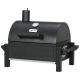 Unbranded 27 in. Outdoor Charcoal Grill in Black with Ash Catcher and Built-in Thermometer for Patio, Backyard, Camping, Picnic