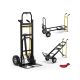 ANGELES HOME 800 lb. 3-in-1 Convertible Hand Truck Metal Dolly Cart with 4 Rubber Wheels for Transport 100TH8CK83DK