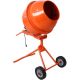 Amucolo 370W Portable Electric Concrete Mixer Cement Mixing Barrow Machine Mixing Mortar Handle with Wheel (4.6 cu/ft.) GH-CYW4-2270