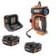 RIDGID 18V MAX Output Starter Kit with (2) 4.0 Ah MAX Output Batteries and Charger with 18V Digital Inflator AC8609340SB-R87044