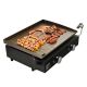 SKYSHALO Commercial Griddle, 22.4 in. Heavy-Duty Manual Flat Top Griddle, Countertop Gas Grill with Non-Stick Cooking Plate
