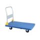 maocao hoom 1320 lbs. Capacity Platform Truck Foldable Push Hand Cart with 360-Degree Swivel Wheels in Blue CXY-CT-2023500A