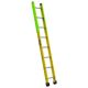 Louisville Ladder 8 ft. Fiberglass Manhole Straight Ladder, ANSI, Type IAA, 375 lbs. Load Capacity FE8908