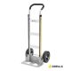 Gorilla 800 lbs. Capacity Aluminum Hand Truck with Wide load Toe Plate, Wide Grip Handle, and Premium Flat Free Wheels GHA-8-COM