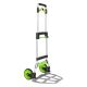 Angel Sar 309 lbs. Folding Hand Truck and Dolly, Hand Truck Dolly with Telescoping Handle and PP plus EVA Wheels KL10TG04
