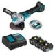 Makita 18-Volt LXT Lithium-Ion Battery and Charger Starter Pack (4. 0Ah) with X-LOCK Grinder BL1840BSCX3