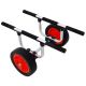 Tidoin 300 lb. 12 in. Heavy Duty Adjustable Width Dolly Cart with Airless Kayak Wheels GH-YDW4-7447