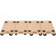 Tidoin 4-Piece 500 lb. Heavy Duty Moving Dolly with Wheels GH-YDW4-7451