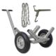 Tidoin 440 lb. Steel Heavy Duty Dolly with Load Binder and Choker Chain GH-YDW4-6359