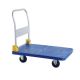 Tatayosi Foldable Push Hand Cart with Wheels, Platform Truck with 880 lbs. Weight Capacity, Blue ZC-CT-2023400A