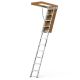 Household Aluminum 7 ft. 8 in. to 10 ft. 3 in. Ceiling Height Attic Ladder, 22.5. in. x 54 in. 375 lbs. Load Capacity io-10