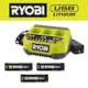 RYOBI USB Lithium 3.0 Ah Lithium-Ion Rechargeable Battery (3-Pack) with USB Lithium 3-Port Charger FVB03-FVB03-FVB03-FVCH01