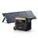 Anker SOLIX F2600 2,400W Output 2,560Wh Solar Generator w/ 1 200W Solar Panel for Home Backup/Outdoor/RV Push Button Start SOLIX-81-SG