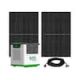 NATURE'S GENERATOR Lithium 3600W Push Button Start Power Add-on Pro Bundle featuring an additional 3600W Power Pod with 2 410W Solar Panels NGL36PAP