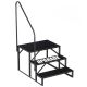 maocao hoom 4.5 ft. Reach Hot Tub Steps Outdoor, 2 RV Steps with Handrail, RV Stairs 3 Step, Heavy Duty Truck Camper Steps Ladders CXY-2HGAWRY