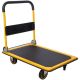 Huluwat 330 lb. Capacity Heavy Duty Foldable Hand Truck, Black and Yellow S-P171069
