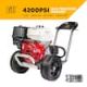 BE POWER EQUIPMENT 4200 PSI 4.2 GPM Cold Water Gas Pressure Washer Honda GX390 Comet Triplex Pump on Aluminum Frame B4213HACS