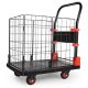 Huluwat Black 330 lbs. D-Handle Foldable Hand Truck S-916P210383