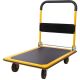 Black Yellow 29 in. L x 18 in, W Foldable Platform Truck Push Dolly 330 lb. Weight Capacity io-200