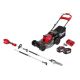 Milwaukee M18 FUEL 18V 21 in. Brushless Cordless Dual Battery Self-Propelled Mower w/ Pole Saw, (2) 12.0 Ah Battery, Charger 2823-22HD-3016-20PS
