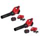 Milwaukee M18 FUEL 120 MPH 500 CFM 18V Brushless Cordless Battery Powered Leaf Blower Kit w/ (2) 12.0 Ah Battery & (2) Charger 3017-21HD-3017-21HD