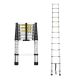 maocao hoom 16.5 ft. Reach Height Multi-Purpose Portable Aluminum Telescopic Extension Ladder, Heavy Duty 300 lbs. Load CXY-P255612