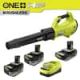 RYOBI ONE+ 18V HIGH PERFORMANCE Kit w/ (2) 4.0 Ah Batteries, 2.0 Ah Battery, Charger, & FREE ONE+ HP 120 MPH 450 CFM Blower PSK108SB-P21014BTL