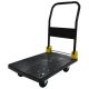 Lycvki 880 lb. Push Hand Truck Cart in black truck03263