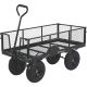 Strongway Garden Wagon, Side Panels Fold or Detach, 1400-Lb. Capacity, 50in. x 24in. x 26in.